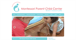Desktop Screenshot of montessoriparentchildcenter.org